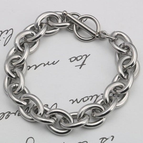 써지컬스틸 골리앗체인 남녀공용 팔찌(8mm) (WFHN6N7)