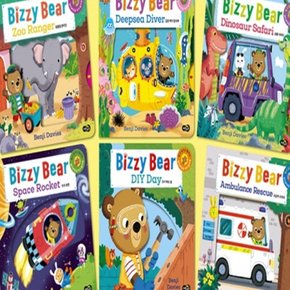 Bizzy Bear 비지 베어 B세트_영문판 (전6권) / CD, 음원스티커 미포함