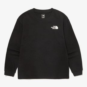 NT7TQ50T 키즈 하이 마운틴 긴팔 라운드 티 KS HI MOUNTAIN L/S R/TEE