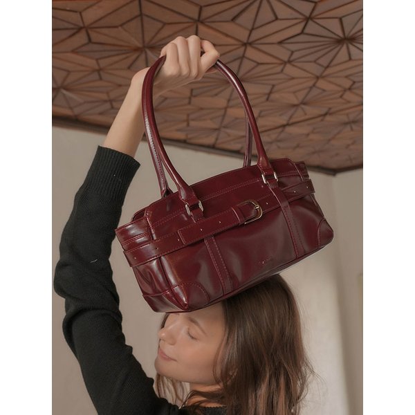 그레타 벨티드 백_Greta belted bag_4colors