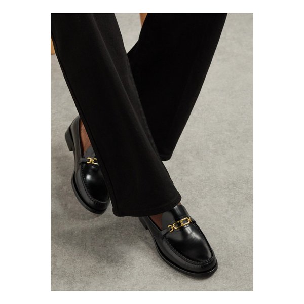 장식 가죽 로퍼 블랙 1647597349364212