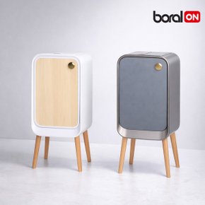 더블도어 센서 휴지통 20L HNZ-C107K 자동 모션 밀폐 냄새차단 쓰레기통