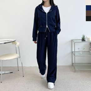 WL GAA FW1040W 코듀로이 골덴 후드 집업 조거세트 후드집업세트