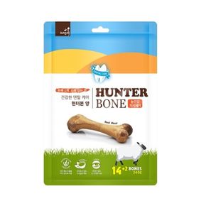 오래씹는 덴탈껌 헌터본 양 16p/양헌터본/치아관리스틱/강아지껌/개껌/덴탈껌/강아지덴탈껌/껌/양치