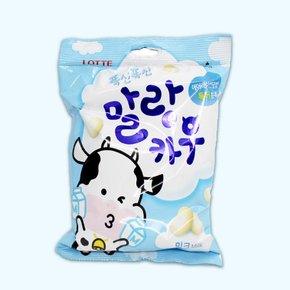 롯데제과 말랑카우 대용량 158g 밀크맛 x 4개