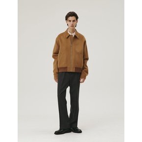 WOOL BLOUSON CAMEL