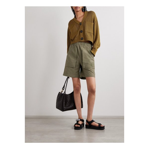 프로엔자슐러 소피아 크롭 코튼 혼방 가디건 머스타드 옐로 1647597342106838