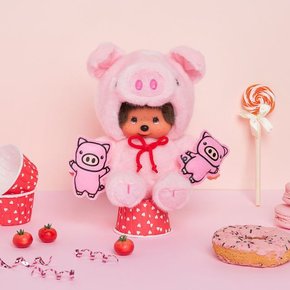 SOKOOB 2019 피기 몬치치 인형 Year of Piggy 2019 Monchhichi S