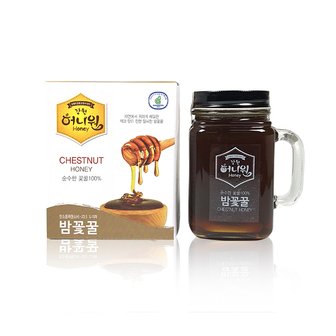 강원6차산업 [영월 강원허니원영농조합]강원도를 담은 벌꿀 밤꽃꿀(500g / 핸들컵)