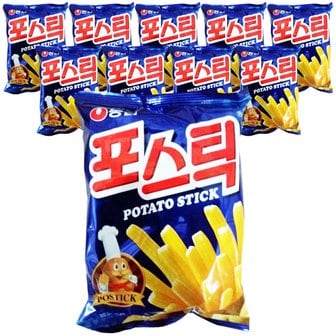 농심 포스틱 84g 10입