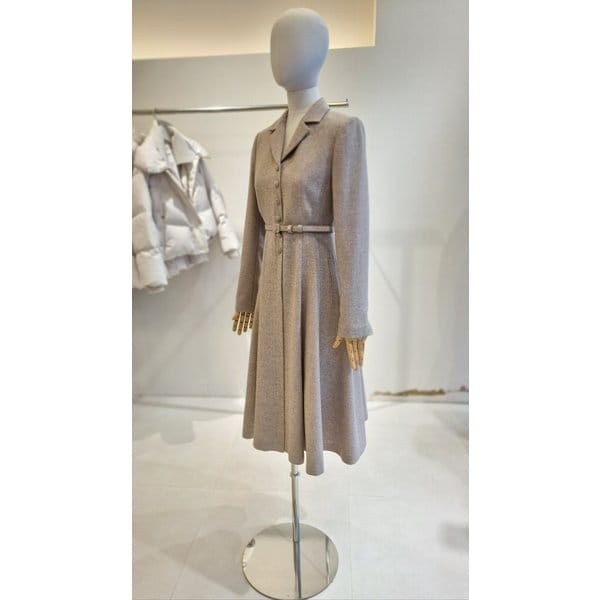 [여주점] [JJ 지고트] 여성 울 블렌드 테일러드 원피스 GRCA0OP701