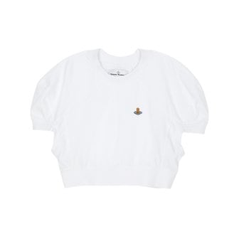 비비안웨스트우드 [부산점] 여성 크롭 반팔티셔츠 1G010017 J001M A401