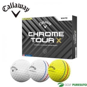 3187276 캘러웨이 크롬 투어 X 골프 공 2024년 모델 1 다스 Callaway TA3245900