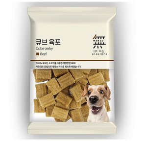 바우와우 무마진 큐브 육포 소고기 80g