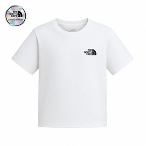 [노스페이스 키즈 공식] 키즈 엠블럼 아카이브 반팔 티 NT7US08T_WHT