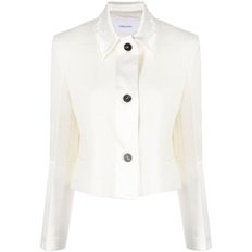 살바토레 페라가모 Outerwear Salvatore Ferragamo Jacket 13C552 0763654 BIMAR WHITE