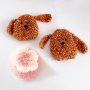 주방 수세미 캐릭터 손뜨개 아크릴 수세미 설거지 스펀지 세척솔 11type