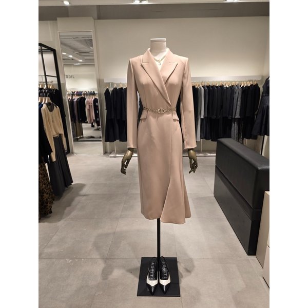 [파주점] 벨티드 라펠 디테일 랩 원피스 JR3A0OPP12