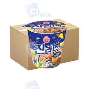 오뚜기 작은 컵라면 진라면 순한맛 소컵 65g x 30개