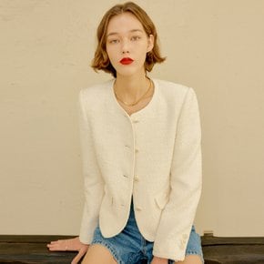 지아 트리밍 트위드 자켓 / GIA TRIMMED TWEED JACKET_2colors