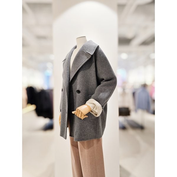 [파주점] [더아이잗컬렉션]울 캐시미어 더블 칼라 코트 CPCA0CT741