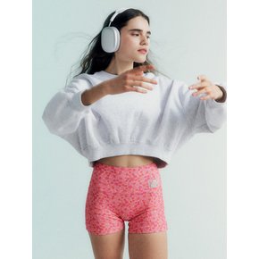 4 인치 하이 워터 쇼츠 빈티지 피오니 핑크