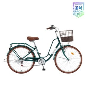 자스민 7단 26 여성 바구니 삼천리자전거 2025년 - 완조립 공식직영몰