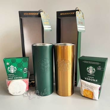  스타벅스 한정판 스테인리스 텀블러 2개세트 멀티 선물 세트 STARBUCKS HOLIDAY MULTI GIFT SET