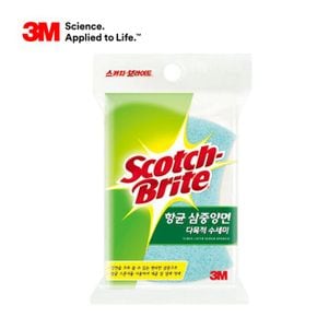 스카치브라이트 삼중양면다목적수세미 3M MD-100DB X ( 3매입 )