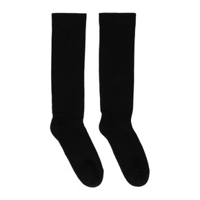 다크쉐도우바이릭오웬스 블랙 코튼 양말 DA02C5469 SOCKC 911 Black/Milk