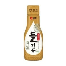 샘표 들기름 일편단심 국산들기름 200ml 2개