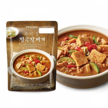 피코크 우리집 청국장찌개 500g X 5봉