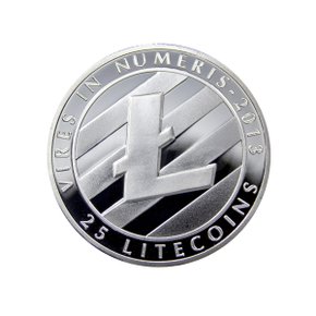 기념주화 가상화폐 라이트코인 실버 HT-COIN004