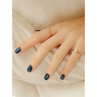 뮤즈마크 리유저블 네일팁 클래식 네이비(숏 스퀘어)