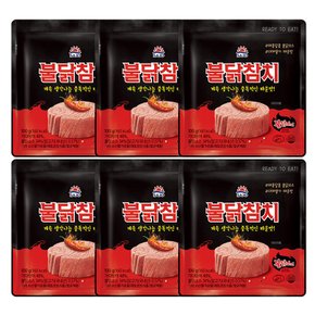 사조 불닭참치 100g(파우치) x 6개