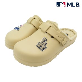 MLB로고캠핑방한슬리퍼BE