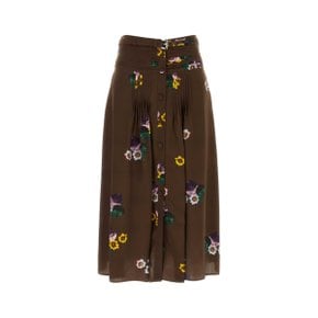 Womens Skirt P161KKSOOO15CI F0324 Brown