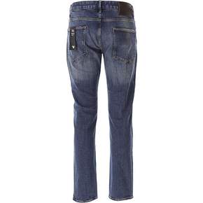 24FW 엠포리오 아르마니 데님 스트레이트 팬츠 6D1J06 1D98Z 942 DENIM BLUE