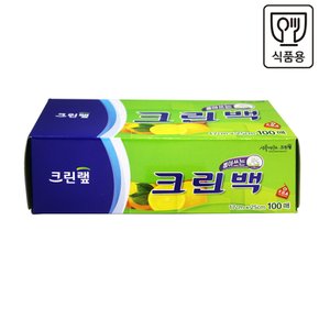 크린백 미니 17x25 100매 비닐 봉투 일회용 식품용