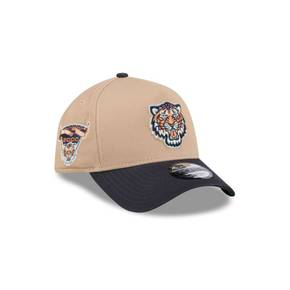 [해외] 1103789 뉴에라 모자 MLB [디트로이트 타이거스] Beige Khaki 9FORTY A-Frame Hat