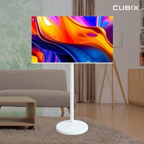 무빙큐빅스 삼탠바이미 40인치 FHD QLED 화이트에디션 스마트 TV 이동식 X2 셋트 삼텐바이미