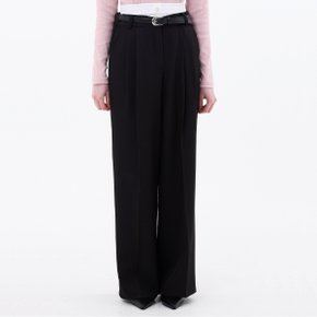 MOON NIGHT WIDE PANTS / BLACK