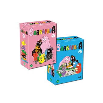 핫트랙스 DVD - 바바파파 1+2집 40종세트 20DVD+20CD BARBAPAPA