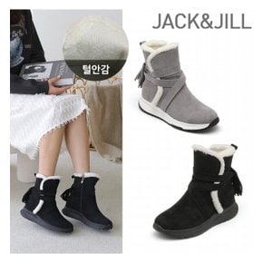 소가죽 털안감 태슬 앵클부츠(JD4738)