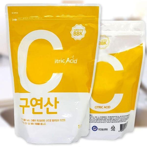 [감성하우스] Citric Acid 구연산 가루세제1kg 싱크대 물때제거 세(1)