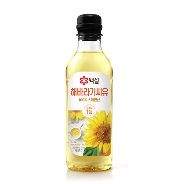 백설 해바라기유500ml