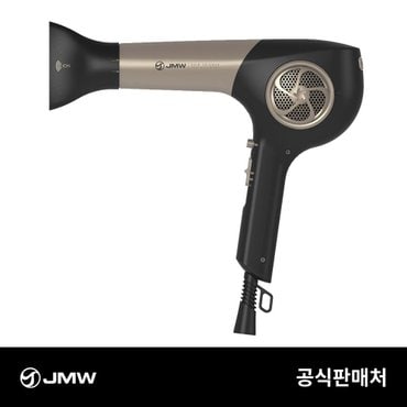 JMW M5001A PLUS 전문가용 항공모터 헤어 드라이기 블랙