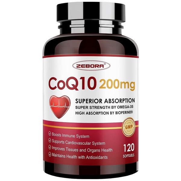 제보라 코큐텐 ZEBORA CoQ10 200mg 120정 2개