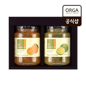 풀무원 [ORGA] 제주 액상차 선물세트 (1box)