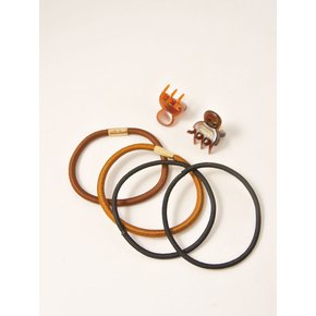 Brown Clips & String Set (2 clips+4 string)